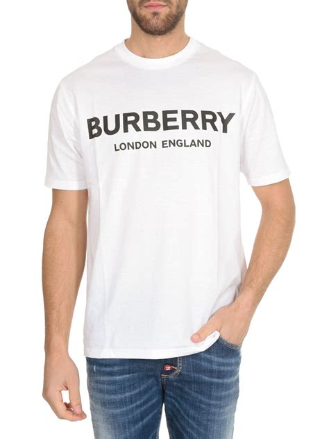 burberry tshirt white|Burberry white t shirt men.